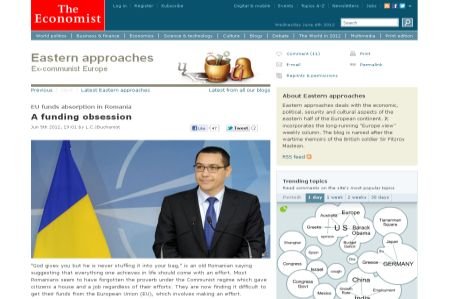 The Economist: Românii par să fi uitat proverbul "Dumnezeu îţi dă, dar nu-ţi bagă şi-n traistă"