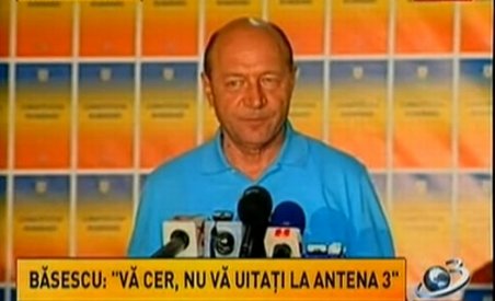 Care este motivul ascuns din spatele cererii lui Traian Băsescu de a nu vă uita la Antene