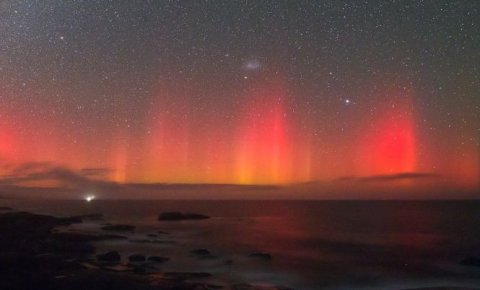Fotografia uimitoare realizată în Australia. Surprinde trei fenomene astronomice simultan