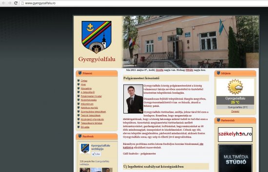 Site-ul unei primării din Harghita NU este în limba ROMÂNĂ. Ce a păţit primarul şi cum a reacţionat statul român 442
