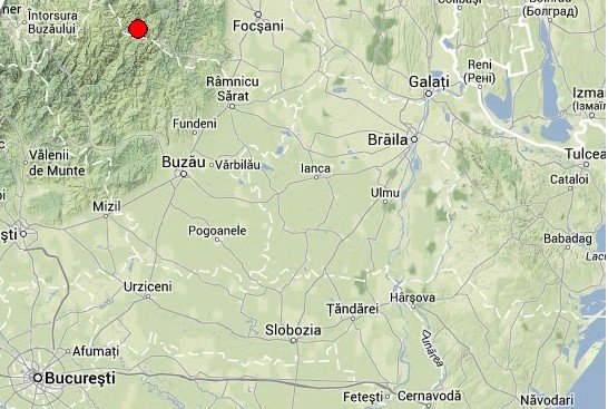 Cutremur de 5,5 pe scara Richter in Vrancea