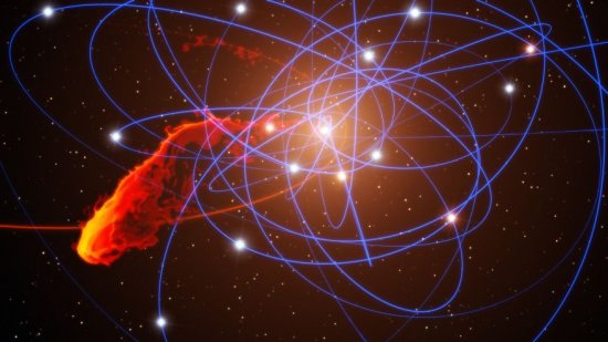 Un obiect cosmic misterios, detectat în apropierea găurii negre din centrul Căii Lactee  482