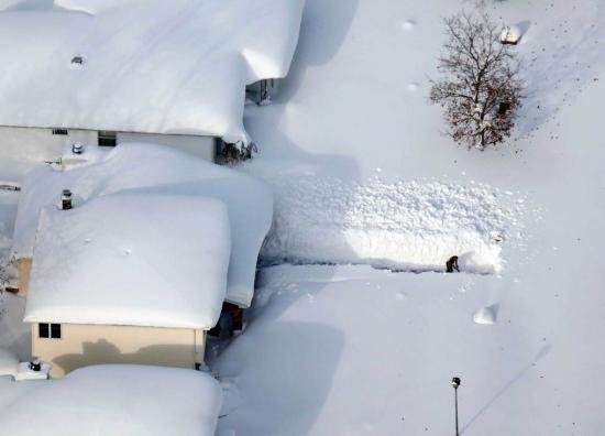 Martie a adus ninsori în Italia. Zăpada a atins 2,5 metri în doar 18 ore 534