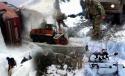 Peste 1.000 de maşini, blocate în zăpadă. Cod portocaliu de ninsoare şi viscol în Constanţa şi Tulcea 128124