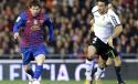 Valencia şi FC Barcelona au &icirc;ncheiat la egalitate meciul tur din semifinalele Cupei Regelui