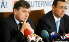 Întâlnire de urgenţă Ponta-Antonescu, privind criza din USL. "Nu ştiu acum dacă se rupe USL", a spus Ponta