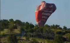 Turcia: Un mort şi 24 de răniţi după prăbuşirea unui balon cu aer cald