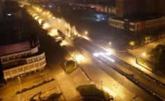 Demolare milimetrică a unui viaduct lung de 3 km