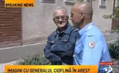 EXCLUSIV: Vezi aici imagini cu generalul Cioflină în arest
