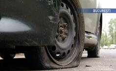 Gropile, motiv de amendă. Asta i s-a întâmplat astăzi unui şofer, pe un bulevard din Capitală 