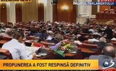 The deputies have rejected Traian Băsescu’s proposition for the Constitution’s amendment