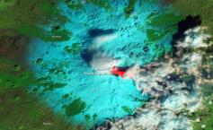 Cutremure de intensitate mică în jurul Vulcanului Etna, indicând o posibilă erupţie