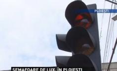 La aşa trafic de "lux", aşa semafoare. Primăria din Ploieşti plăteşte 7 milioane de lei pentru semaforizarea oraşului