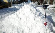 Nămeţii înalţi de câţiva metri se vor topi, la Piteşti, în cele cinci depozite speciale 