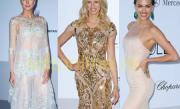 Gala AmfAR, marcată de transparenţă şi decolteuri adânci (Galerie foto)