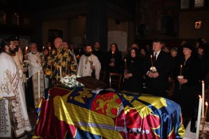 Ultima slujbă închinată Regelui Mihai în Elveţia a avut loc la Catedrala Ortodoxă Greacă de la Lausanne. Cine a participat la ceremonie