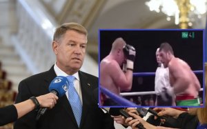 Asemănarea dintre Klaus Iohannis și un boxer. Imaginile geniale difuzate de Mihai Gâdea la Sinteza zilei