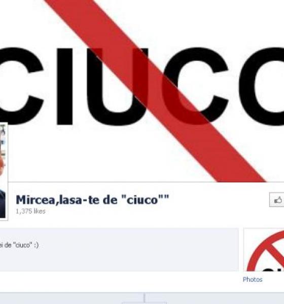 "Mircea Badea, lasă-te de ciuco!" Campanie pe Facebook împotriva dependenţei de ciuco