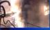 Incendiu puternic la un depozit de încălţăminte din Popeşti-Leordeni