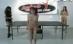 Ping-pong "pe dezbrăcate": au rămas în pielea goală! - VIDEO