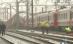 Belgia. Pericol de explozie, după ciocnirea unei locomotive cu un tren