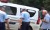 Maşină de Poliţie, implicată într-un accident din centrul Buzăului (VIDEO)