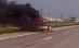 Un BMW a ars vineri pe Autostrada Soarelui (VIDEO)