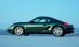 Un Porsche Cayman a ars aproape complet pe Autostrada Soarelui