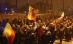 Aproximativ 1.200 de protestatari din Sibiu au depus o cruce la sediul PDL