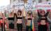 Un nou protest topless al mişcării Femen faţă de "gangsterii" de la Davos