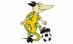 A fost aleasă mascota Cupei Mondiale de fotbal, din 2014