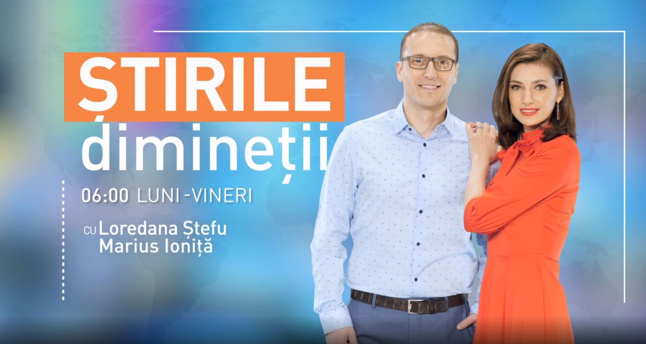 Stirile Diminetii Cu Loredana ștefu Si Marius Ioniţă