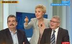Gest incredibil făcut de Dana Grecu în emisiune. Radu Tudor: ”În sfârșit, au și liberalii un spate puternic!”