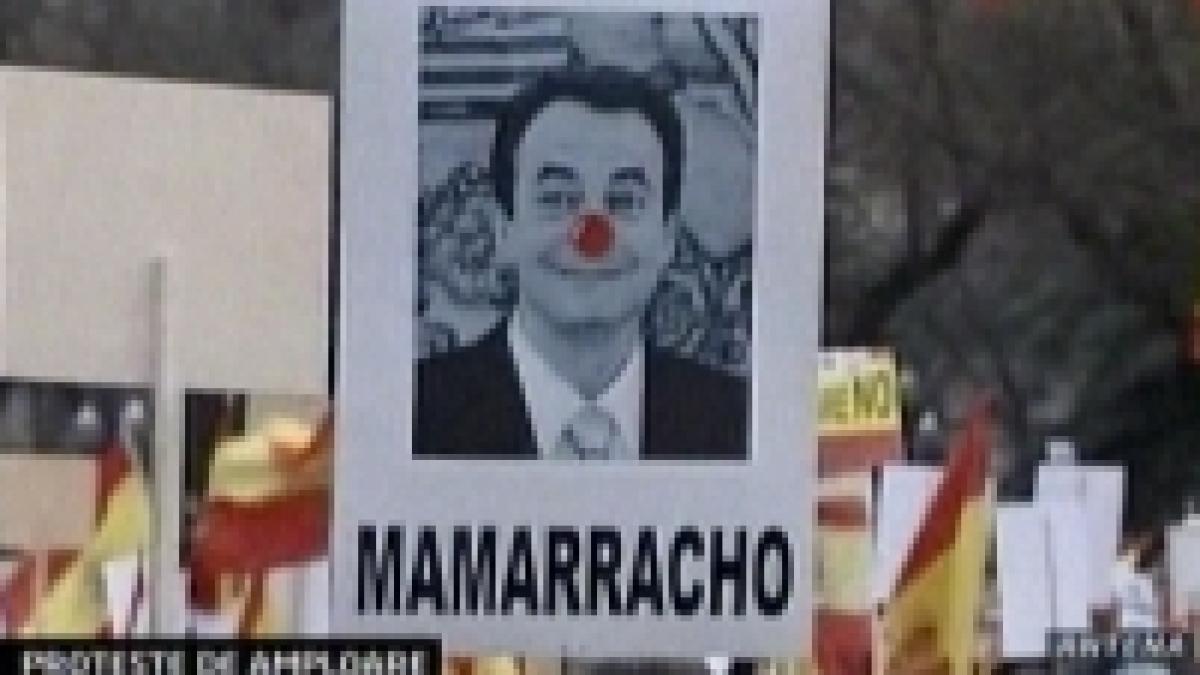 madrid proteste de amploare impotriva eta