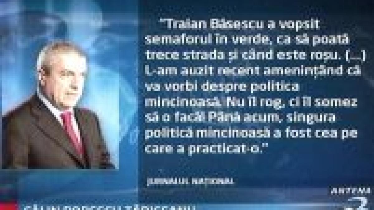 pentru traian basescu nu exista lege