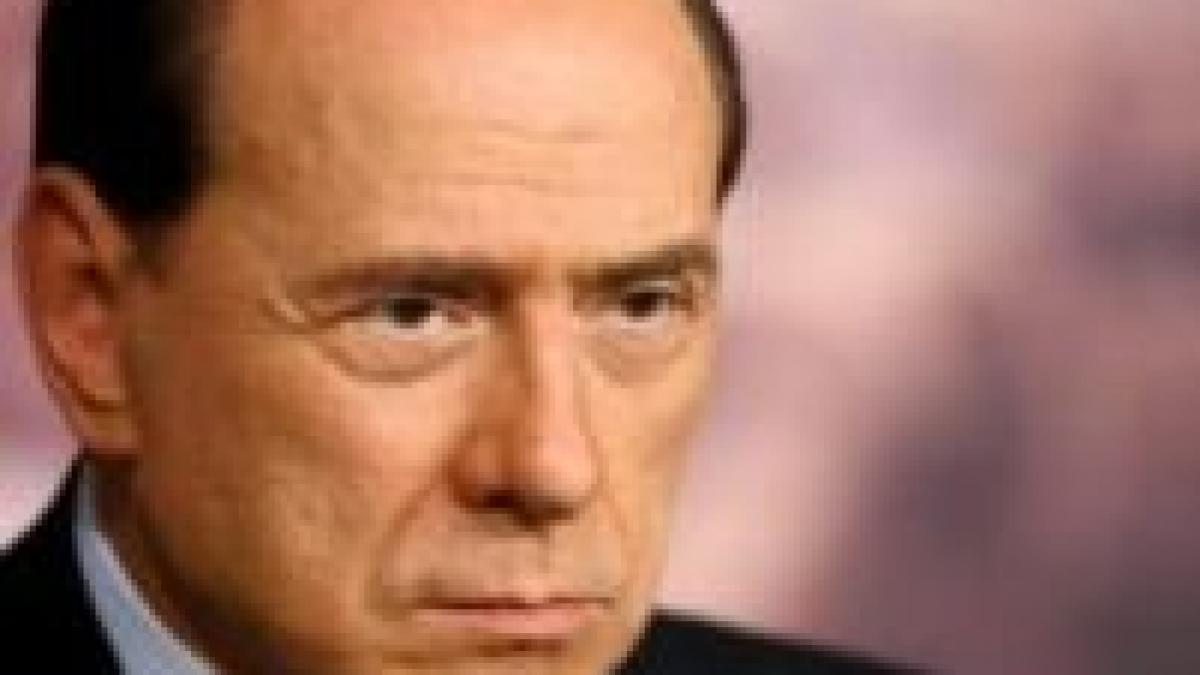 casa lui berlusconi tinta unui atentat terorist