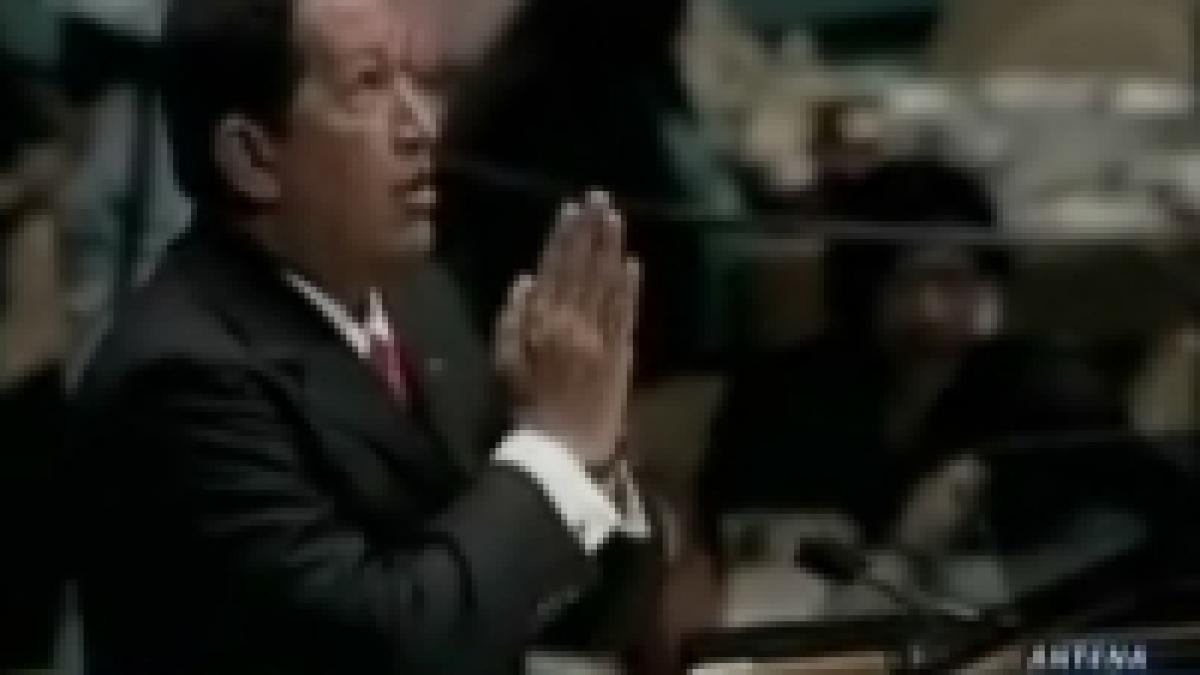 hugo chavez face circ in propriul show tv