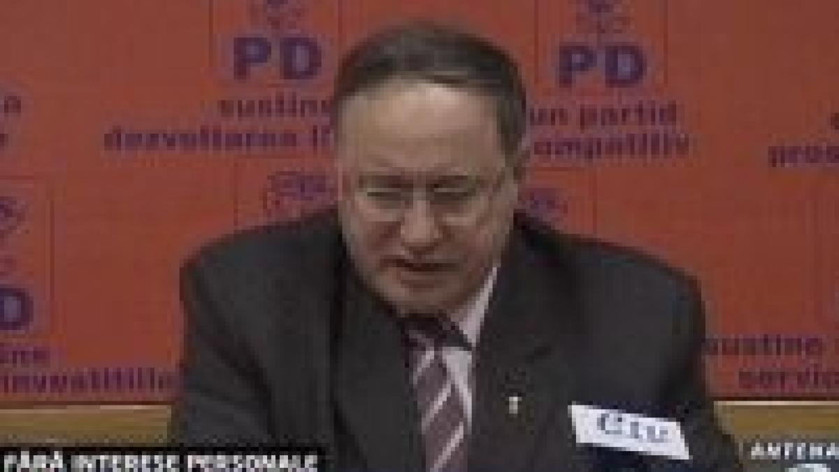 toader vrea sa modifice legea administratiei