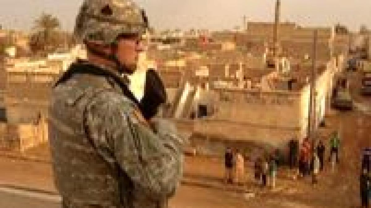 irak soldati romani atacati cu mortiere