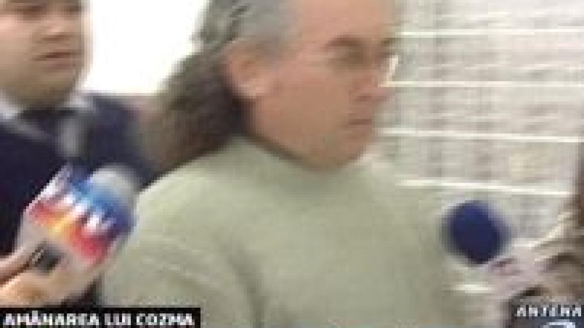 cozma ramane in arest pana pe 17 nov