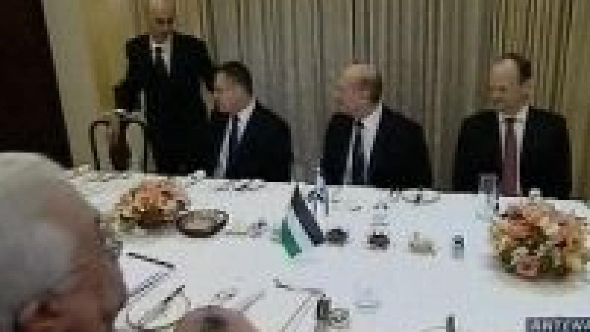 discutii israeliano palestiniene fara rezultat