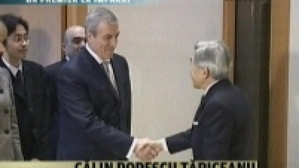 primul premier roman la imparatul japoniei