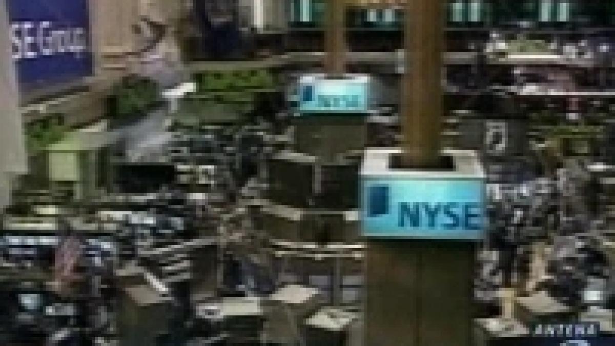 cadere istorica la bursa din new york