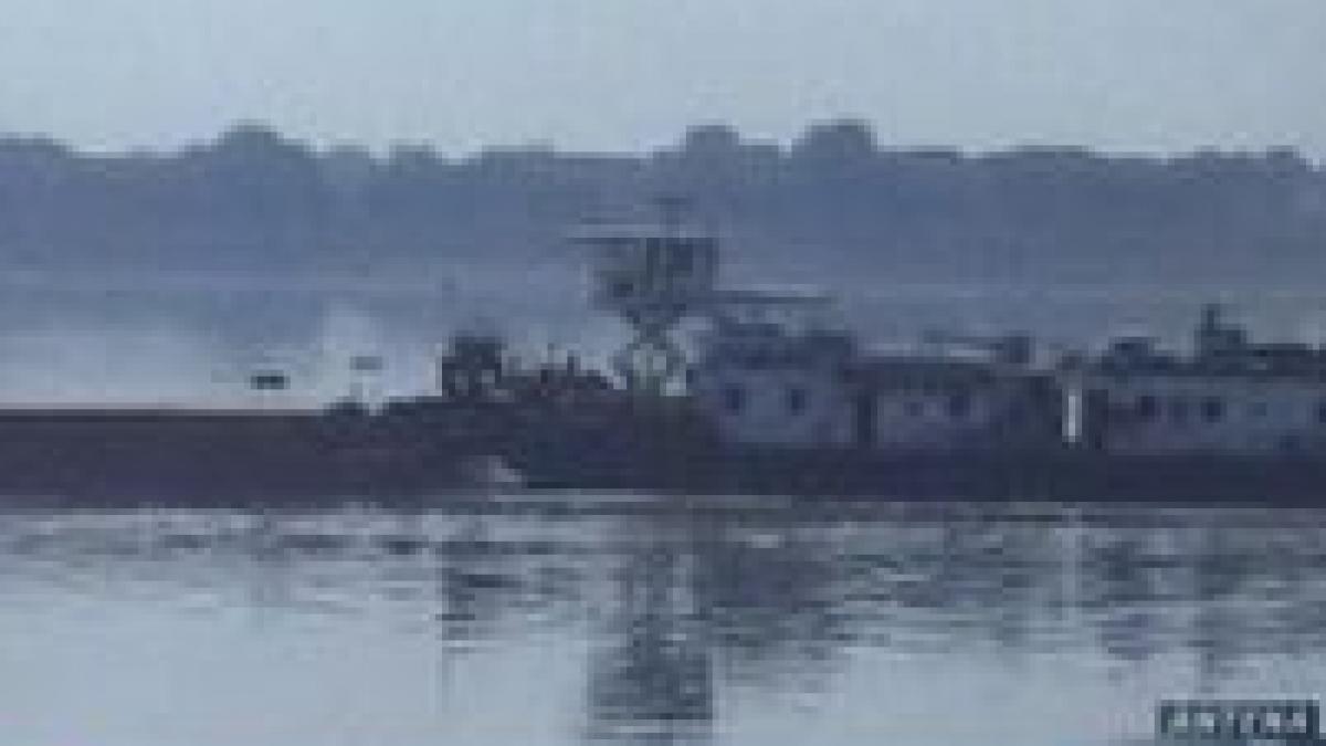 dunarea poluata la drobeta turnu severin