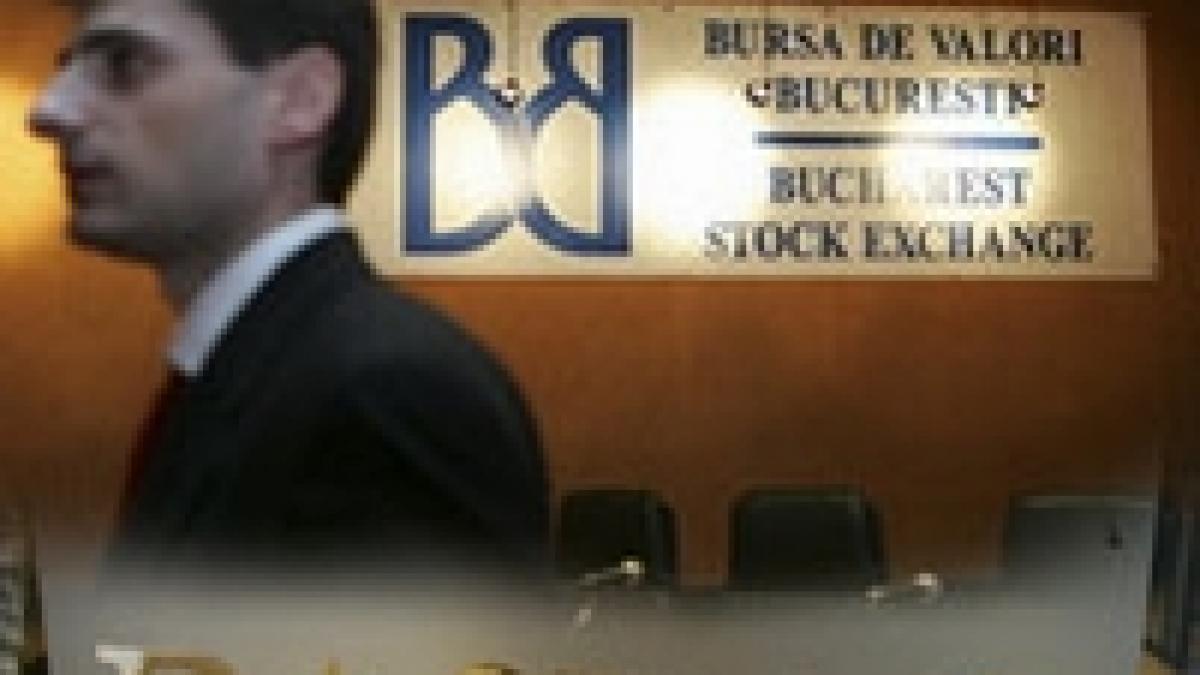 bursa bucuresti a cazut cu 5 procente