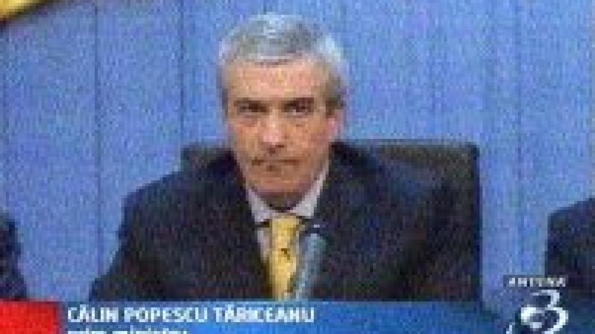 tariceanu o cearta nu poate provoca anticipate