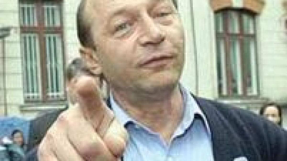 BĂSESCU, ?JUCĂTOR? ŞI ÎN JUSTIŢIE 
