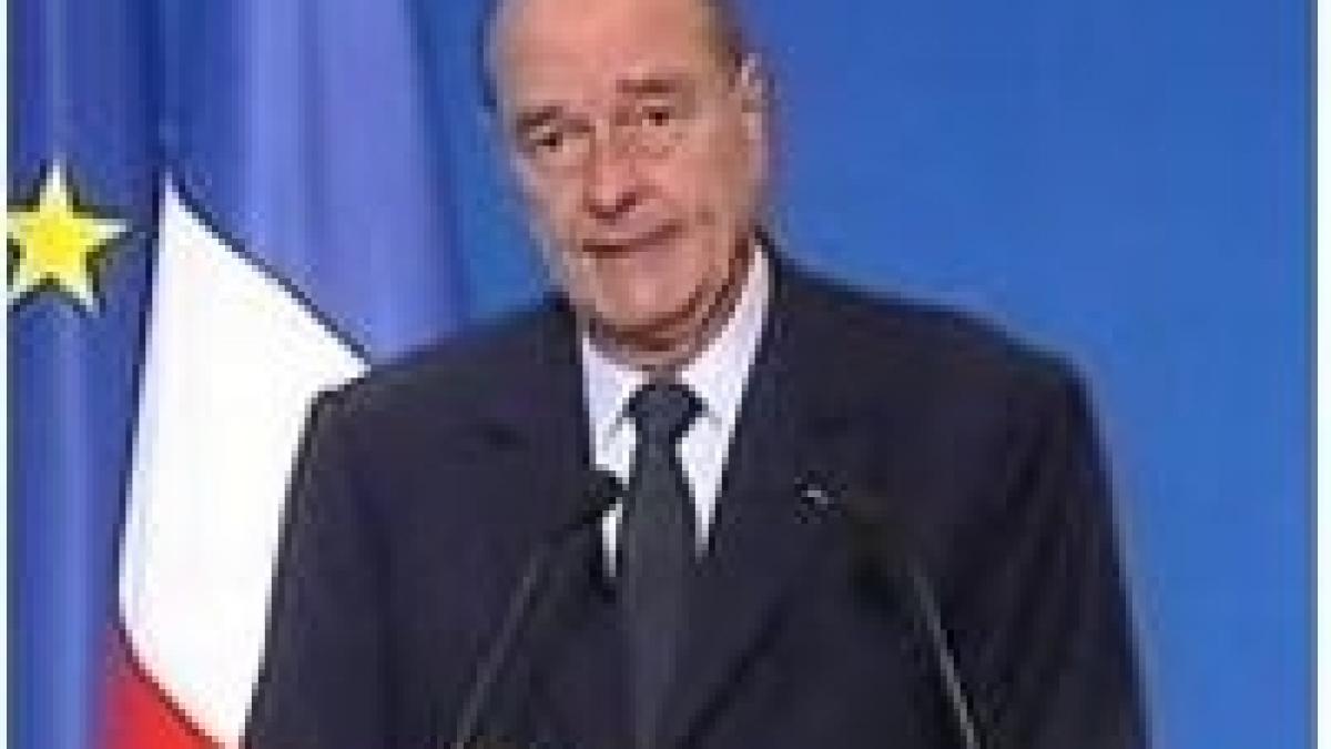 chirac anunta retragerea din politica