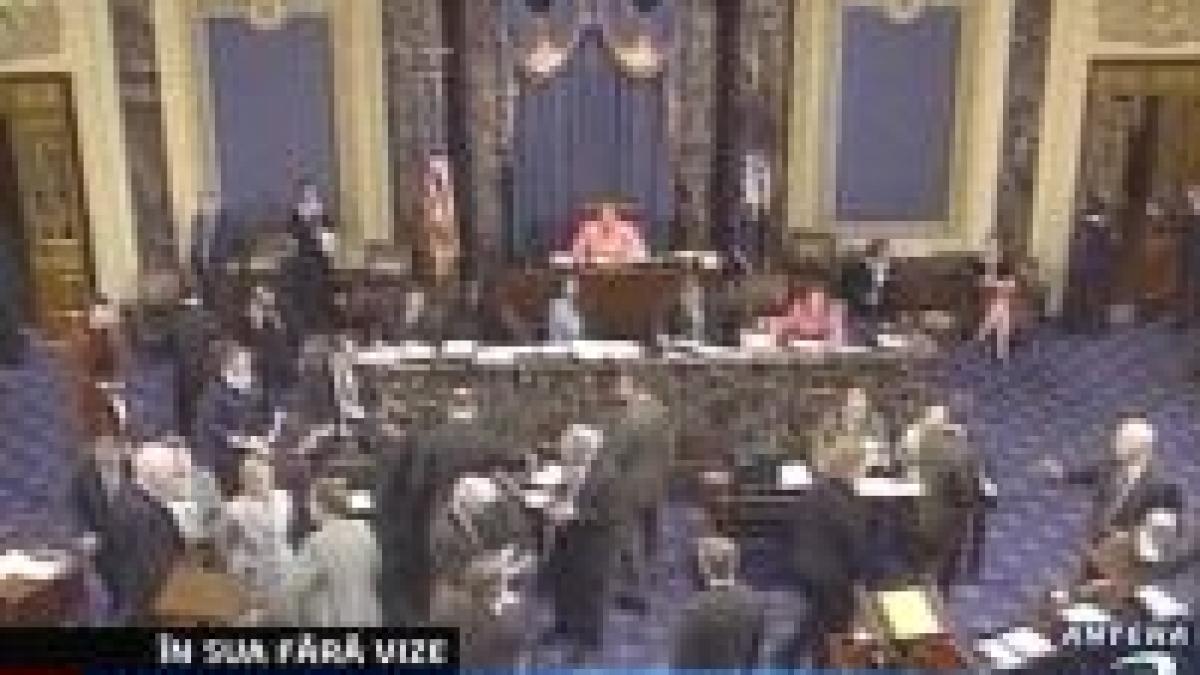 Senatul SUA elimină vizele pentru români