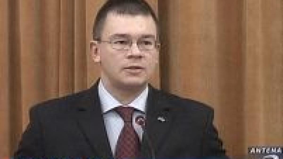 ungureanu a prezentat bilantul m a e